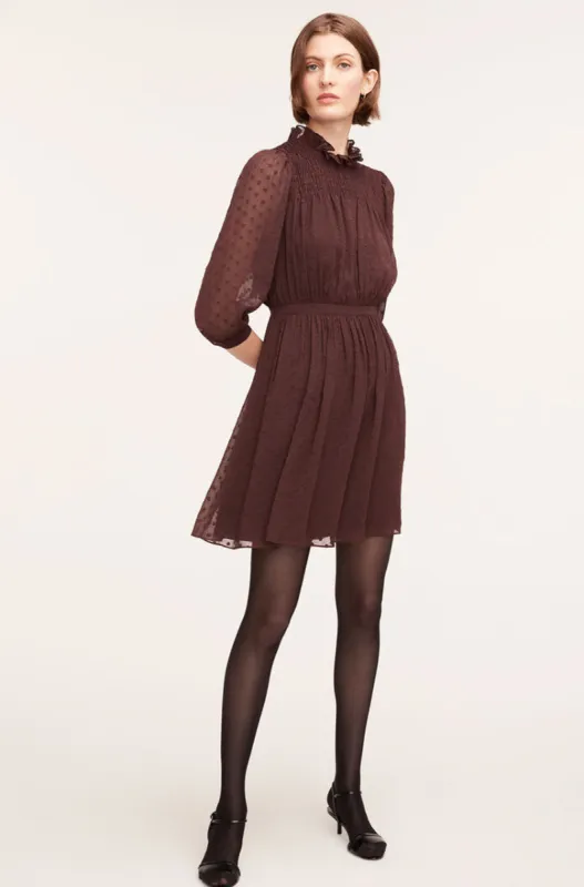 Clip-Dot Shirt Dress sold by Rebecca Taylor