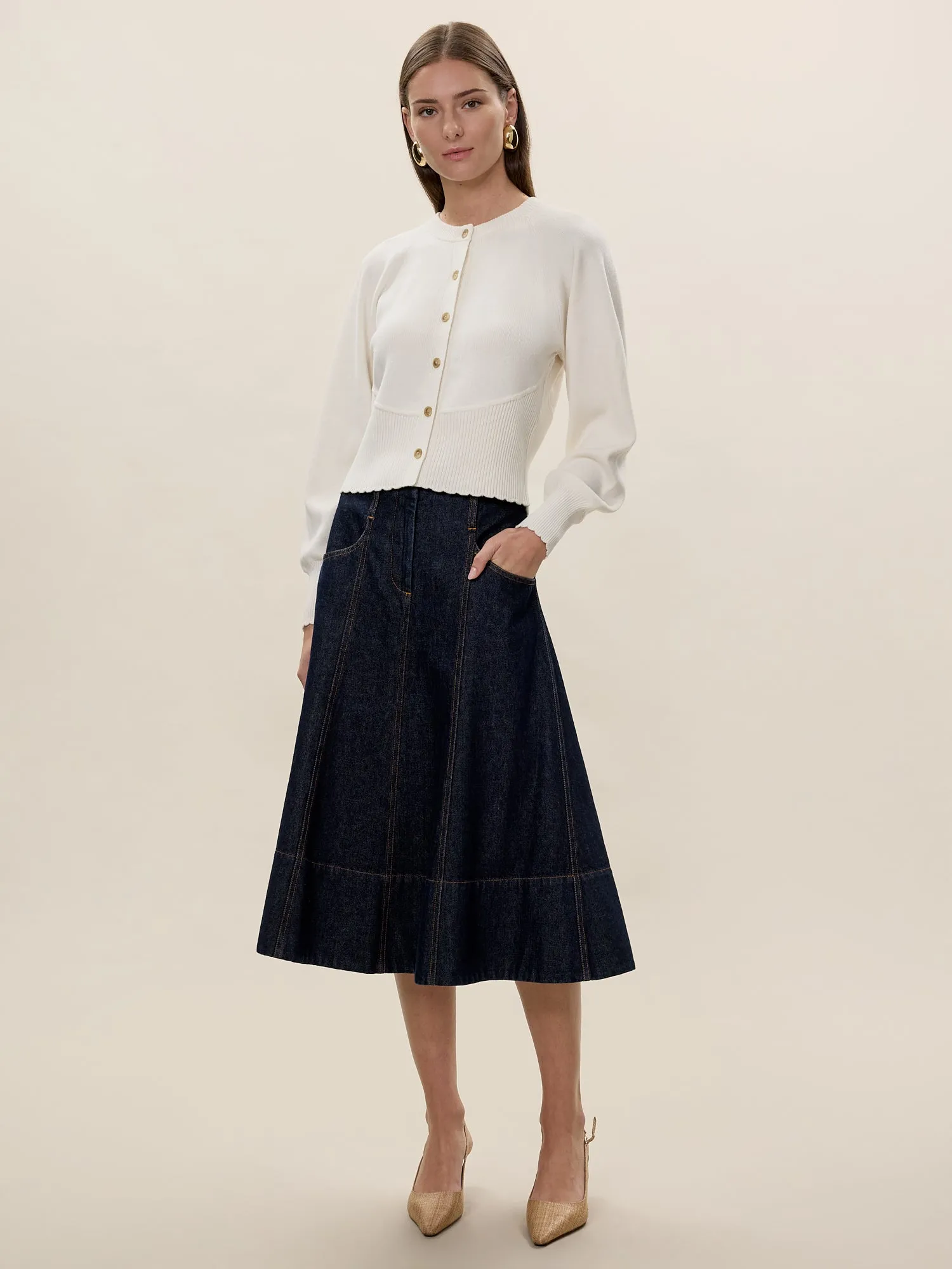 Rhea Knit Cardigan sold by Rebecca Taylor product image thumbnail 2