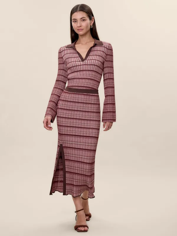 Laine Sweater Skirt sold by Rebecca Taylor