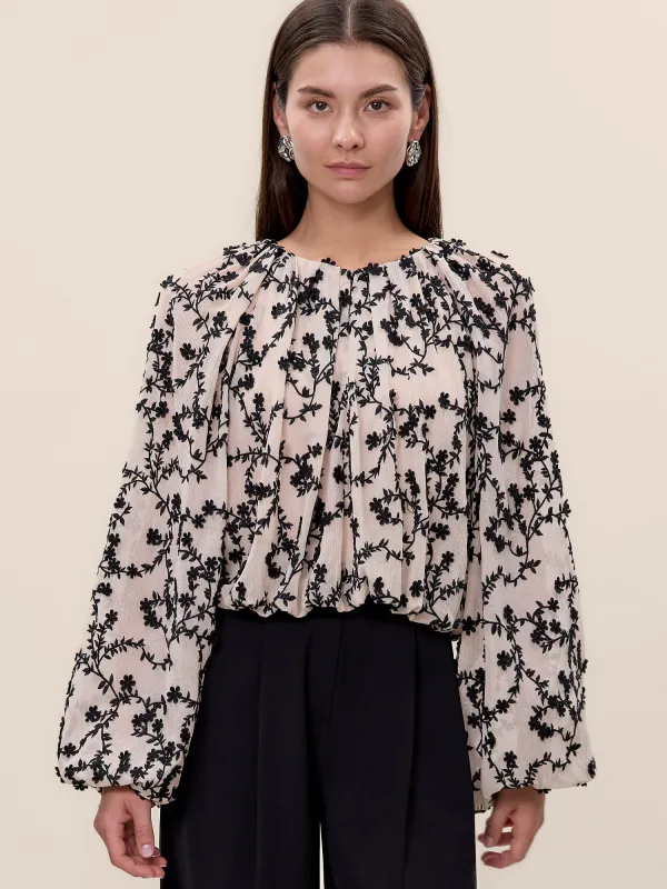 Marisol Bubble Top sold by Rebecca Taylor