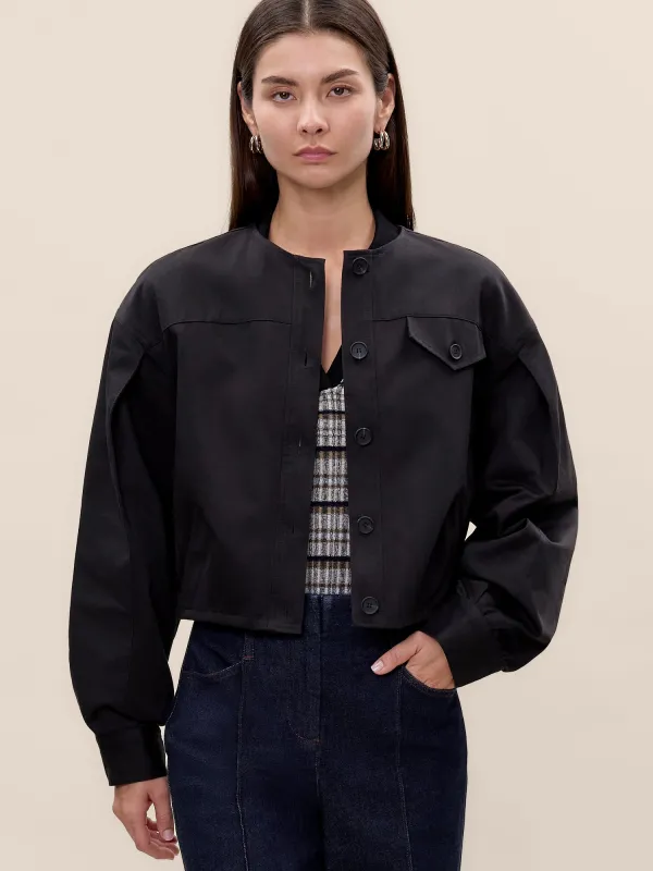 Aria Twill Jacket sold by Rebecca Taylor