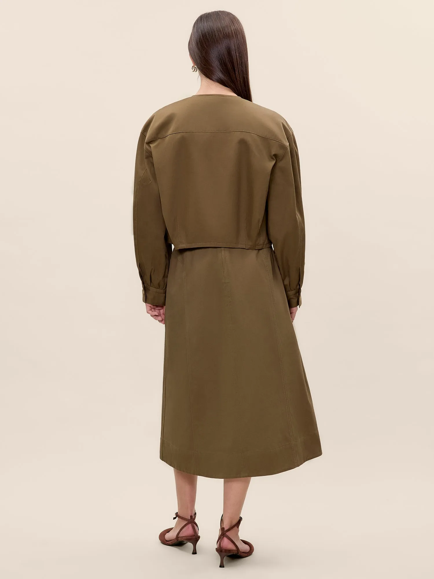 Aria Twill Jacket sold by Rebecca Taylor product image thumbnail 4