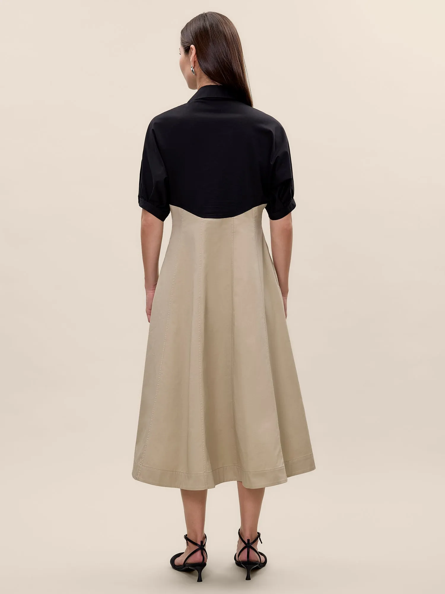 Elspeth Colorblock Dress sold by Rebecca Taylor product image thumbnail 4