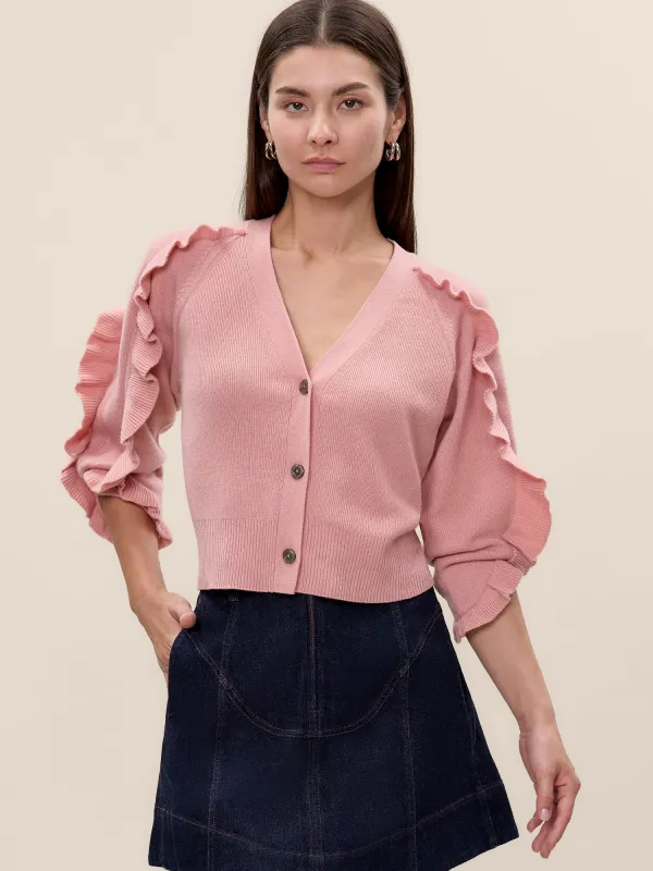 Kaia Knit Cardigan sold by Rebecca Taylor