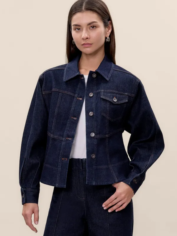 Carmen Denim Jacket sold by Rebecca Taylor
