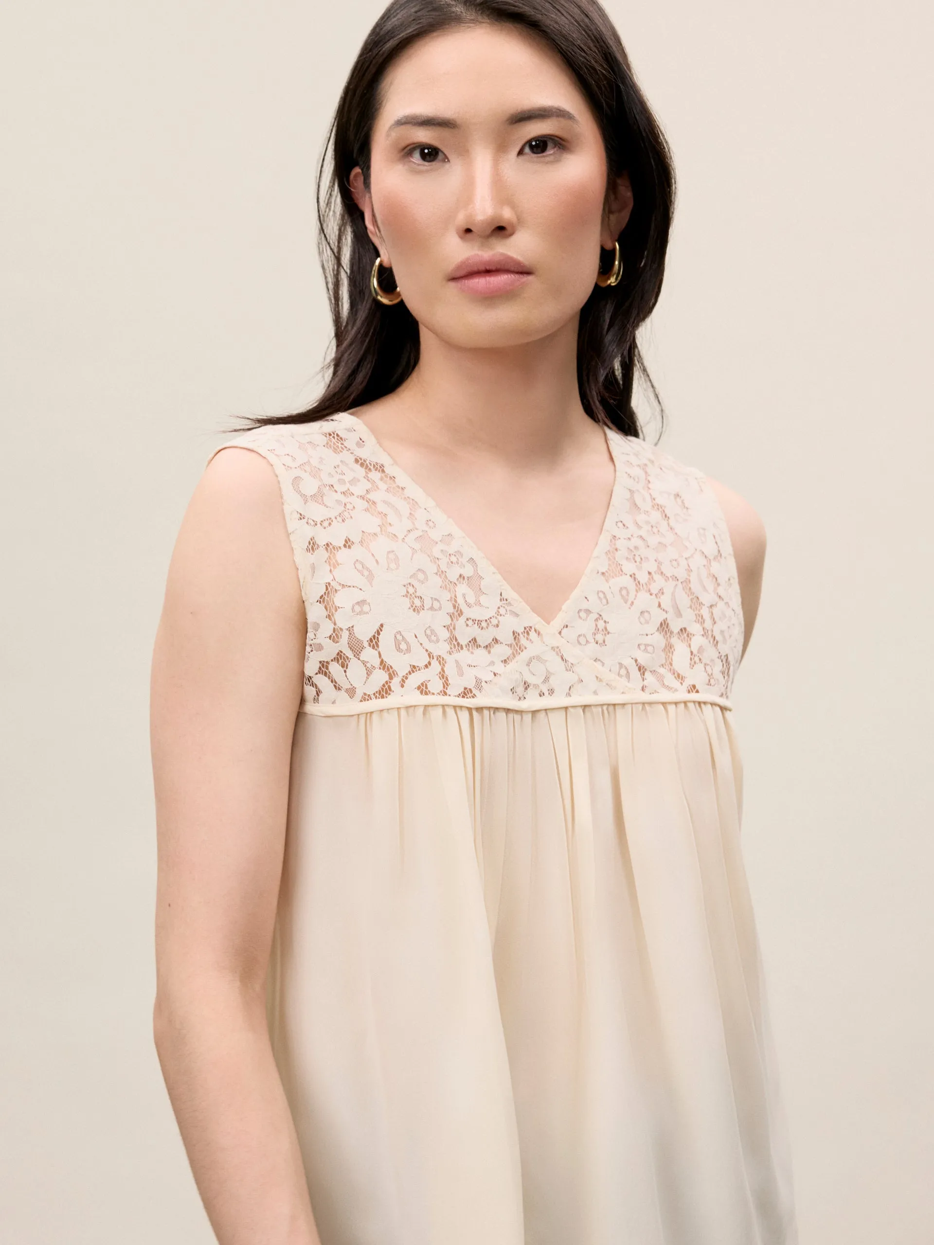 Marielle Lace Top sold by Rebecca Taylor product image thumbnail 3