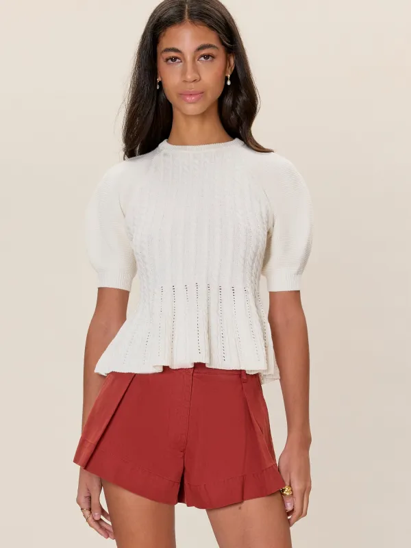 Ella Knit Sweater sold by Rebecca Taylor