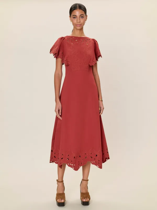 Rachelle Dress made by Rebecca Taylor