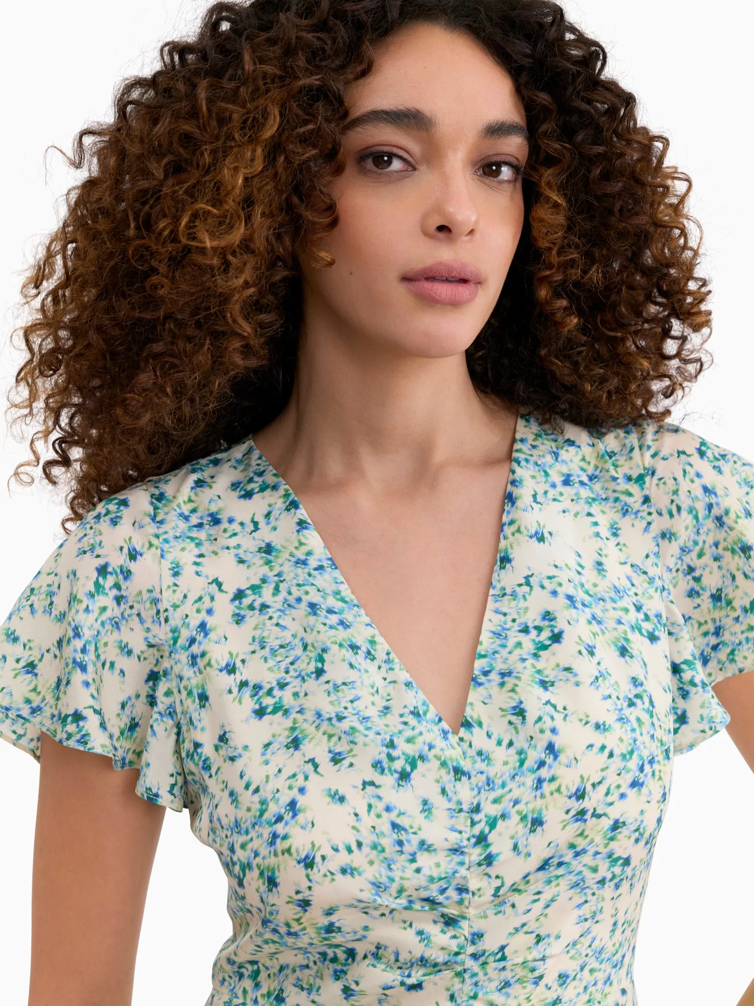 Bellamy Silk Dress sold by Rebecca Taylor product image thumbnail 4