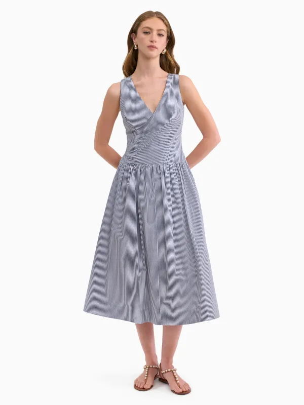 Joselene Poplin Wrap Dress made by Rebecca Taylor