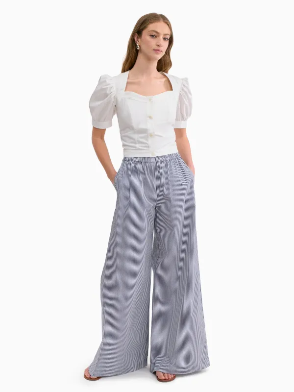 Joselene Poplin Pant sold by Rebecca Taylor