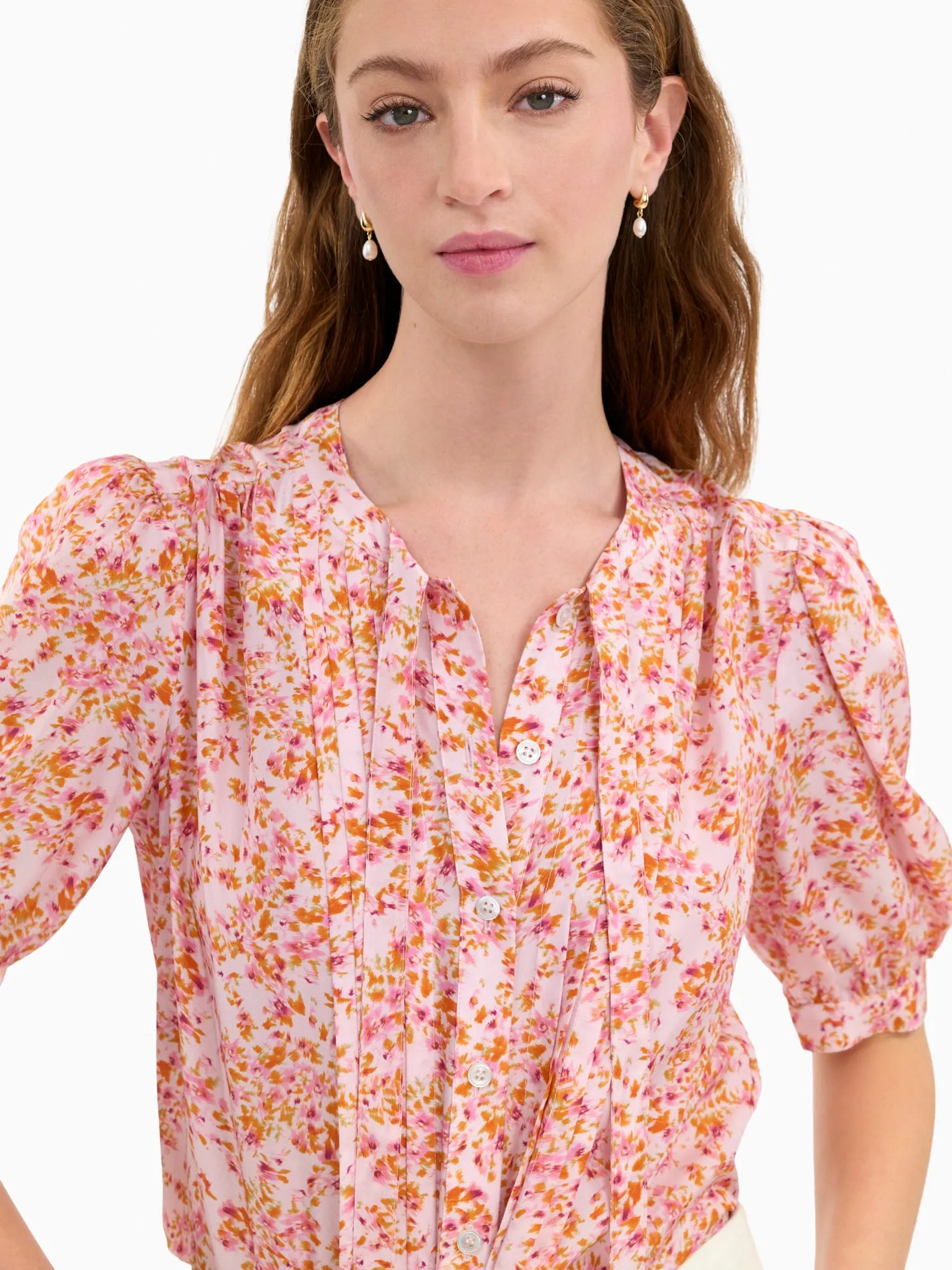 Bellamy Silk Blouse sold by Rebecca Taylor product image thumbnail 4