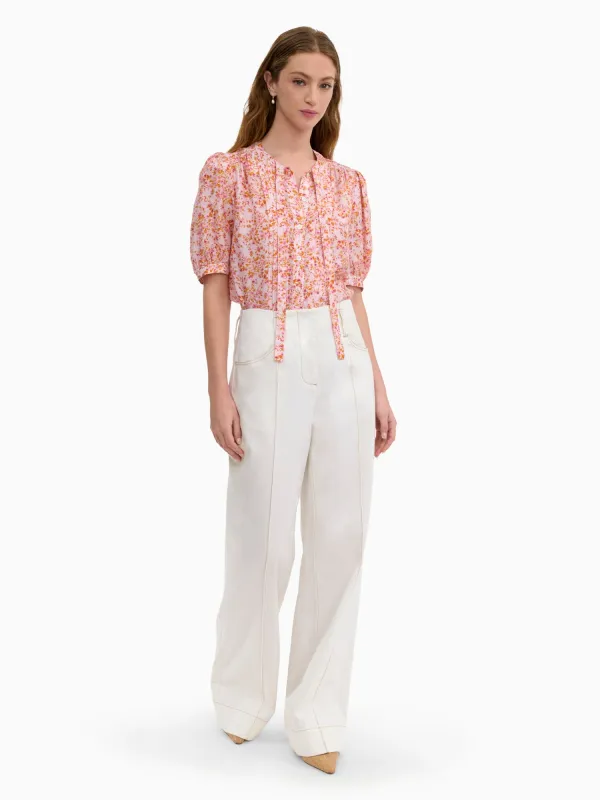 Bellamy Silk Blouse made by Rebecca Taylor