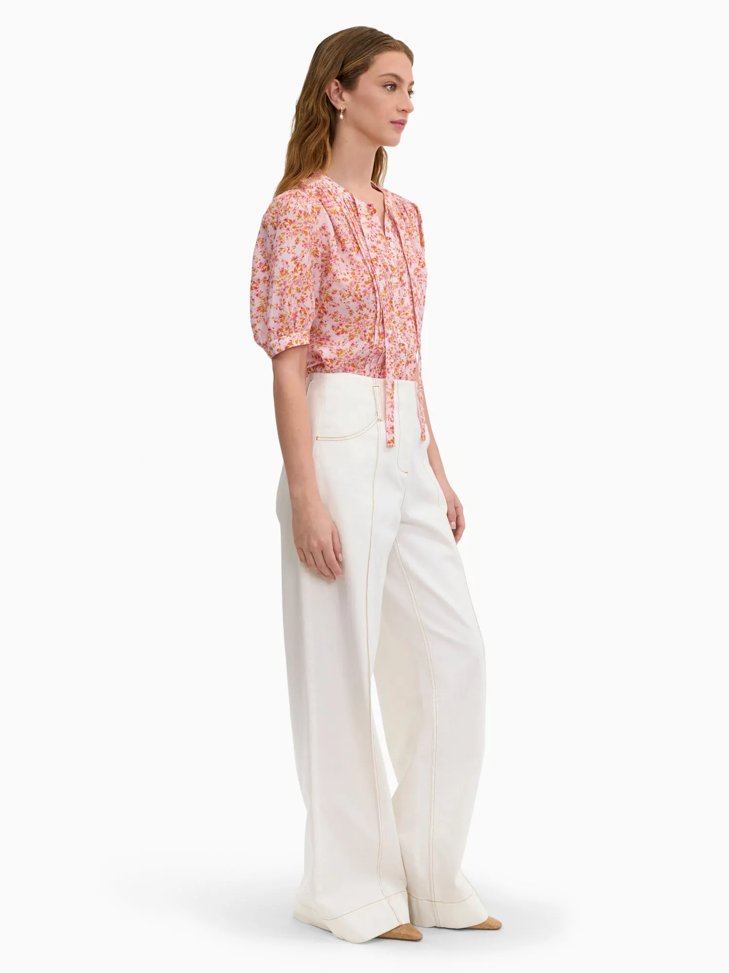 Bellamy Silk Blouse sold by Rebecca Taylor product image thumbnail 2