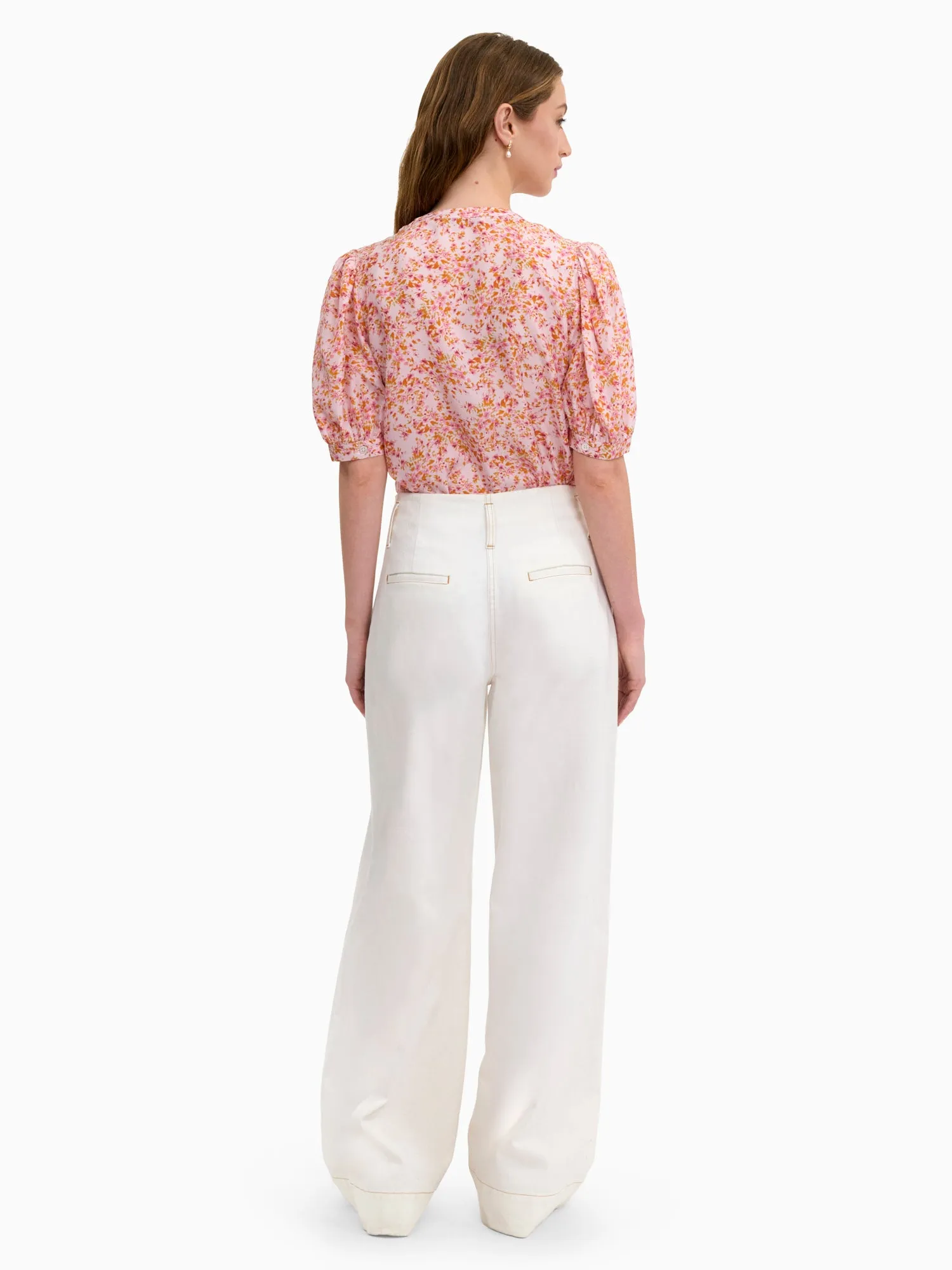 Bellamy Silk Blouse sold by Rebecca Taylor product image thumbnail 3