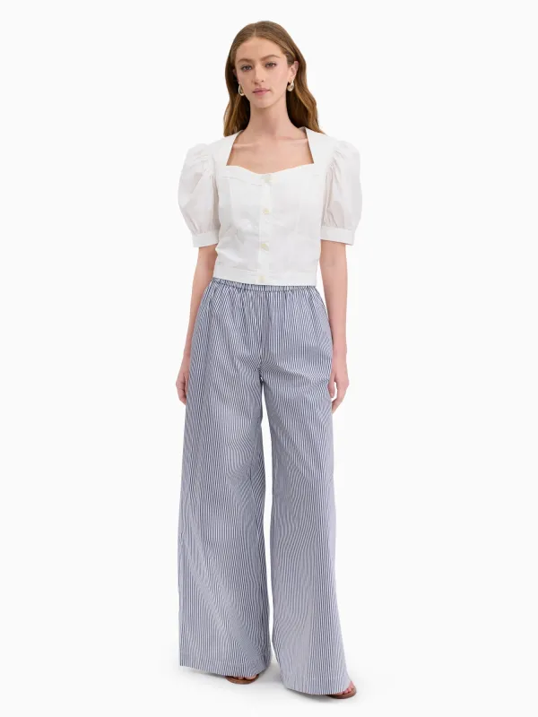 Brielle Poplin Shirt made by Rebecca Taylor