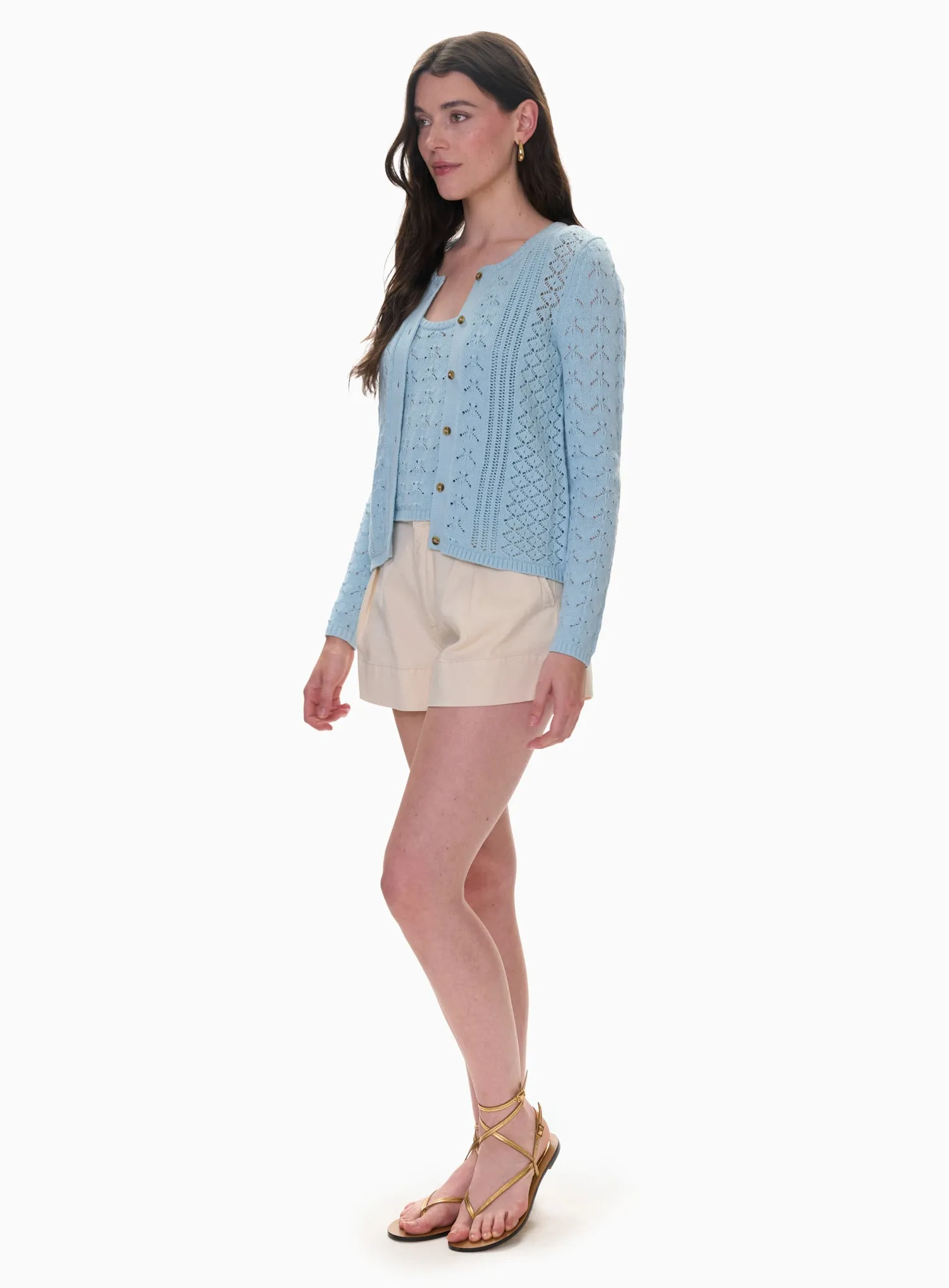 Hannah Pointelle Cardi sold by Rebecca Taylor product image thumbnail 2