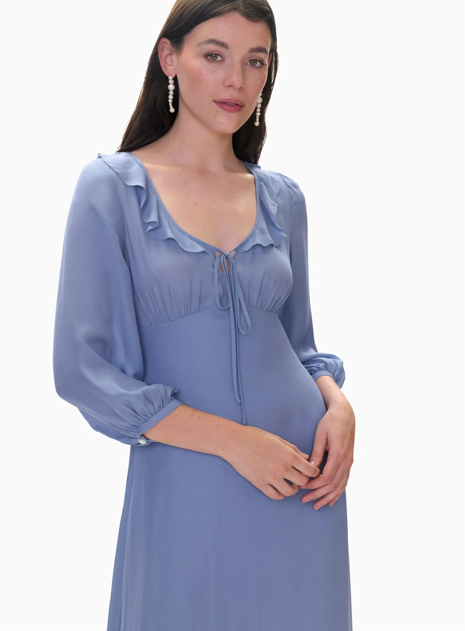 Cecilia Ruffle Dress sold by Rebecca Taylor product image thumbnail 4