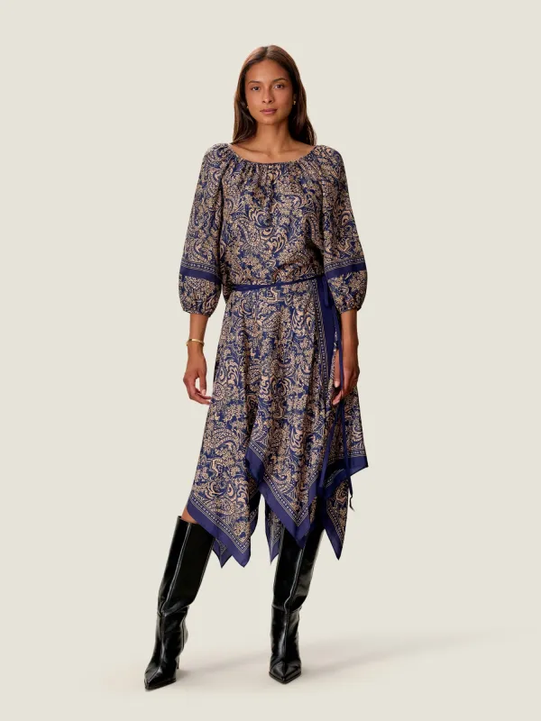 Reese Paisley Blouse made by Rebecca Taylor
