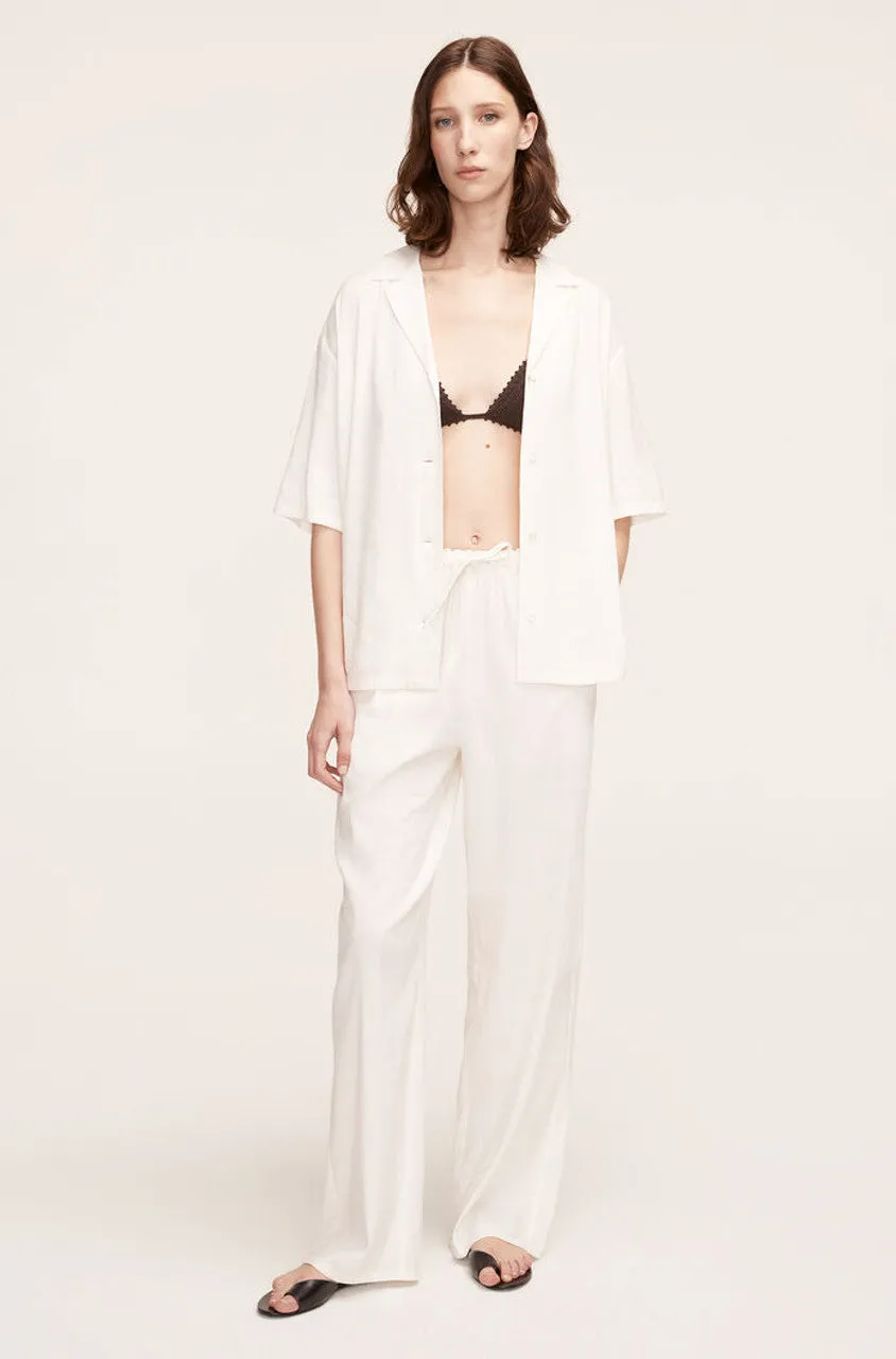 Stretch Linen Pull-On Pant sold by Rebecca Taylor