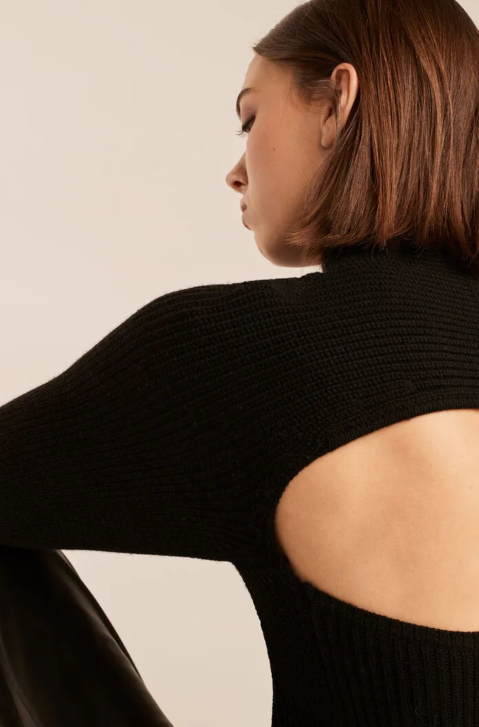 Backless Mock Neck sold by Rebecca Taylor product image thumbnail 3