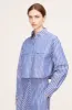 Marseille Stripe Blouse sold by Rebecca Taylor