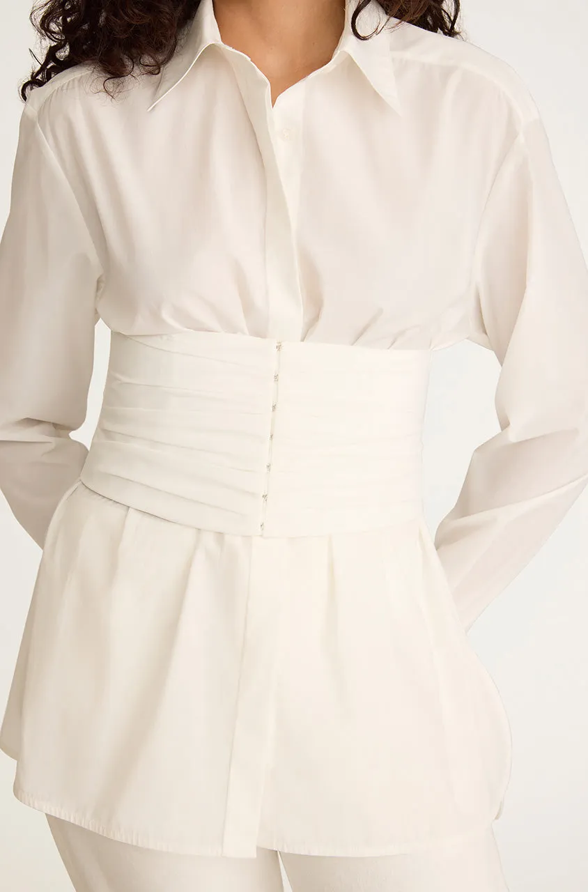 Corseted Button Down sold by Rebecca Taylor