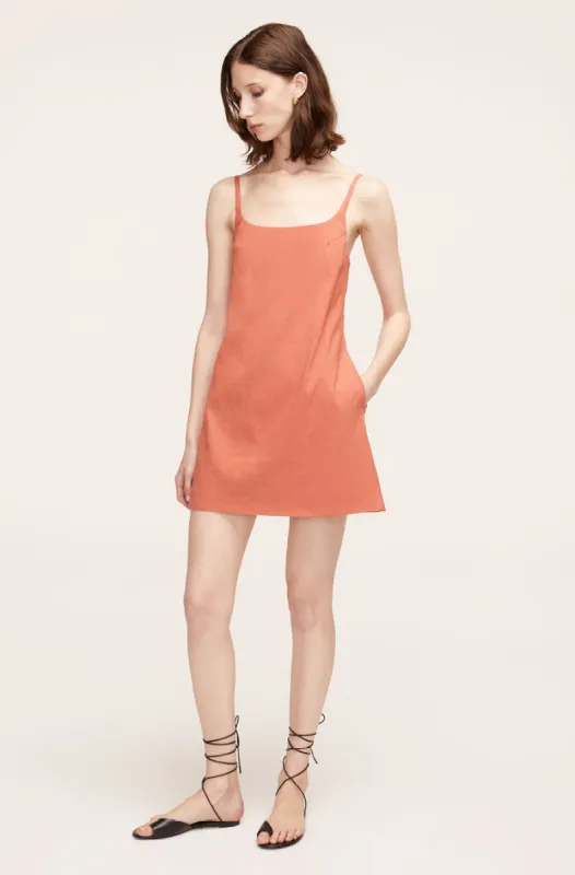 Stretch Linen Skirted Romper sold by Rebecca Taylor