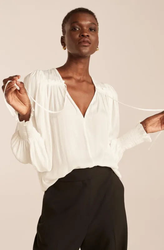 Sateen Tie Top sold by Rebecca Taylor