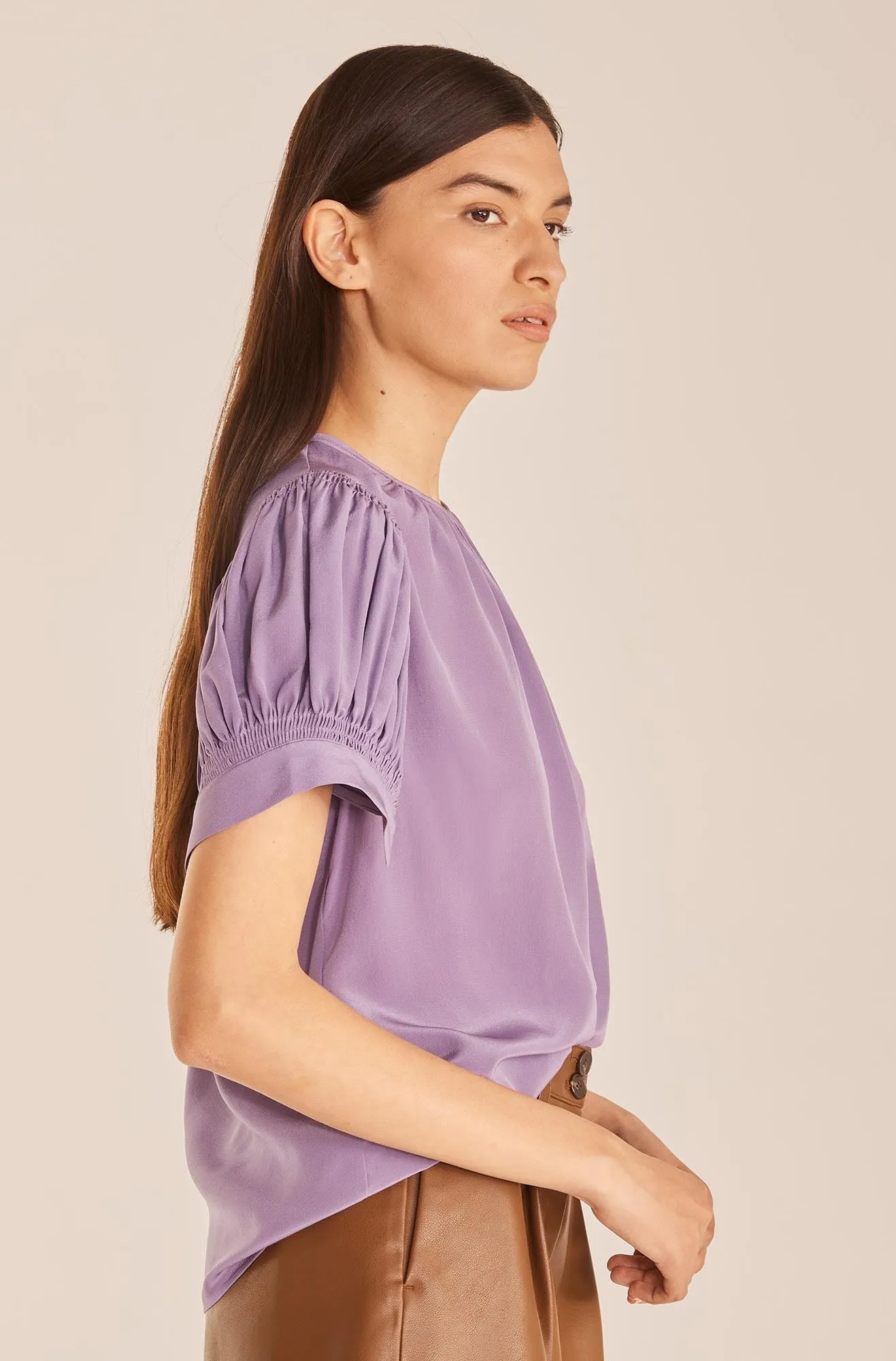 Short Sleeve Cdc Blouse sold by Rebecca Taylor product image thumbnail 2