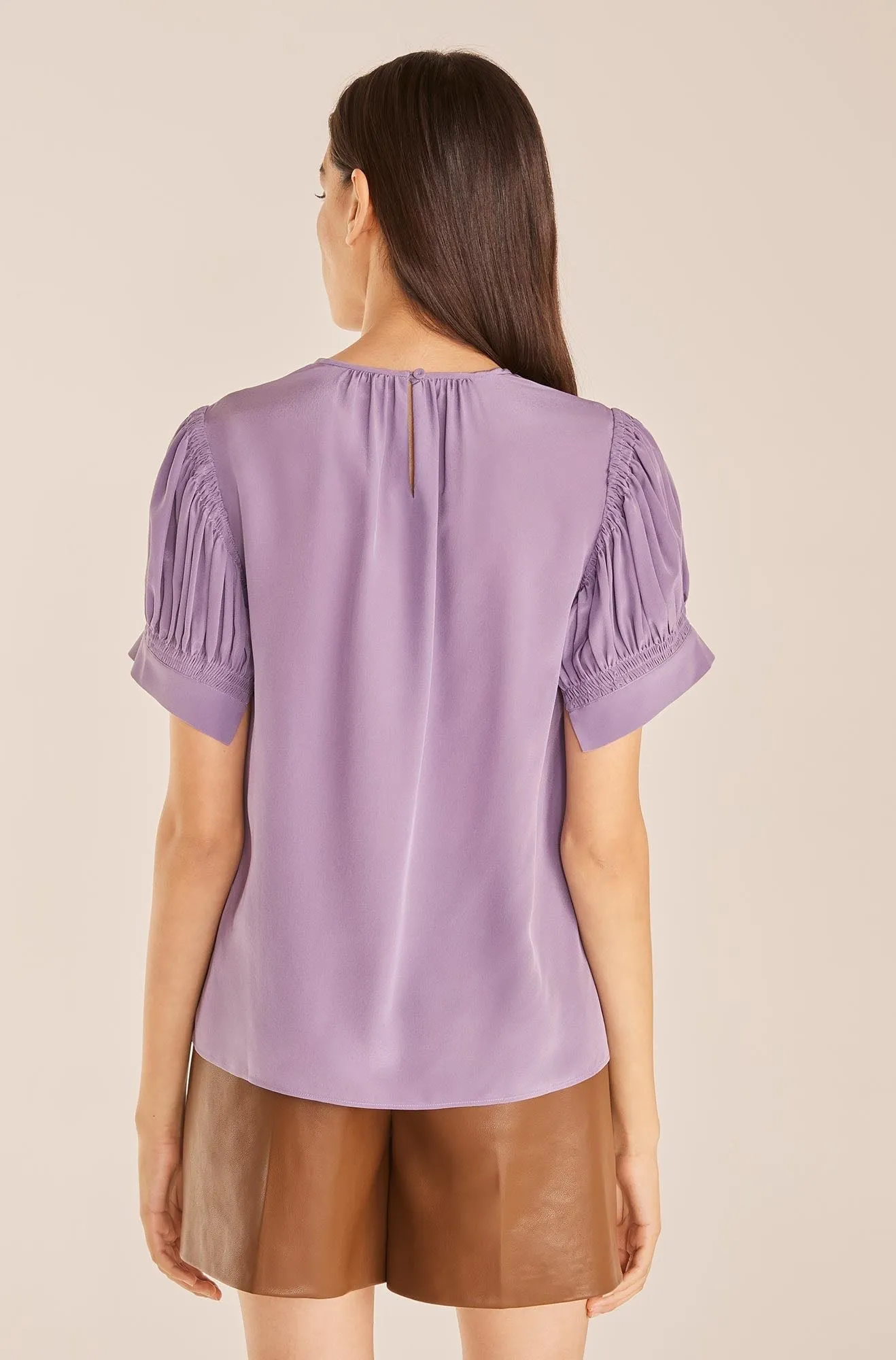 Short Sleeve Cdc Blouse sold by Rebecca Taylor product image thumbnail 3