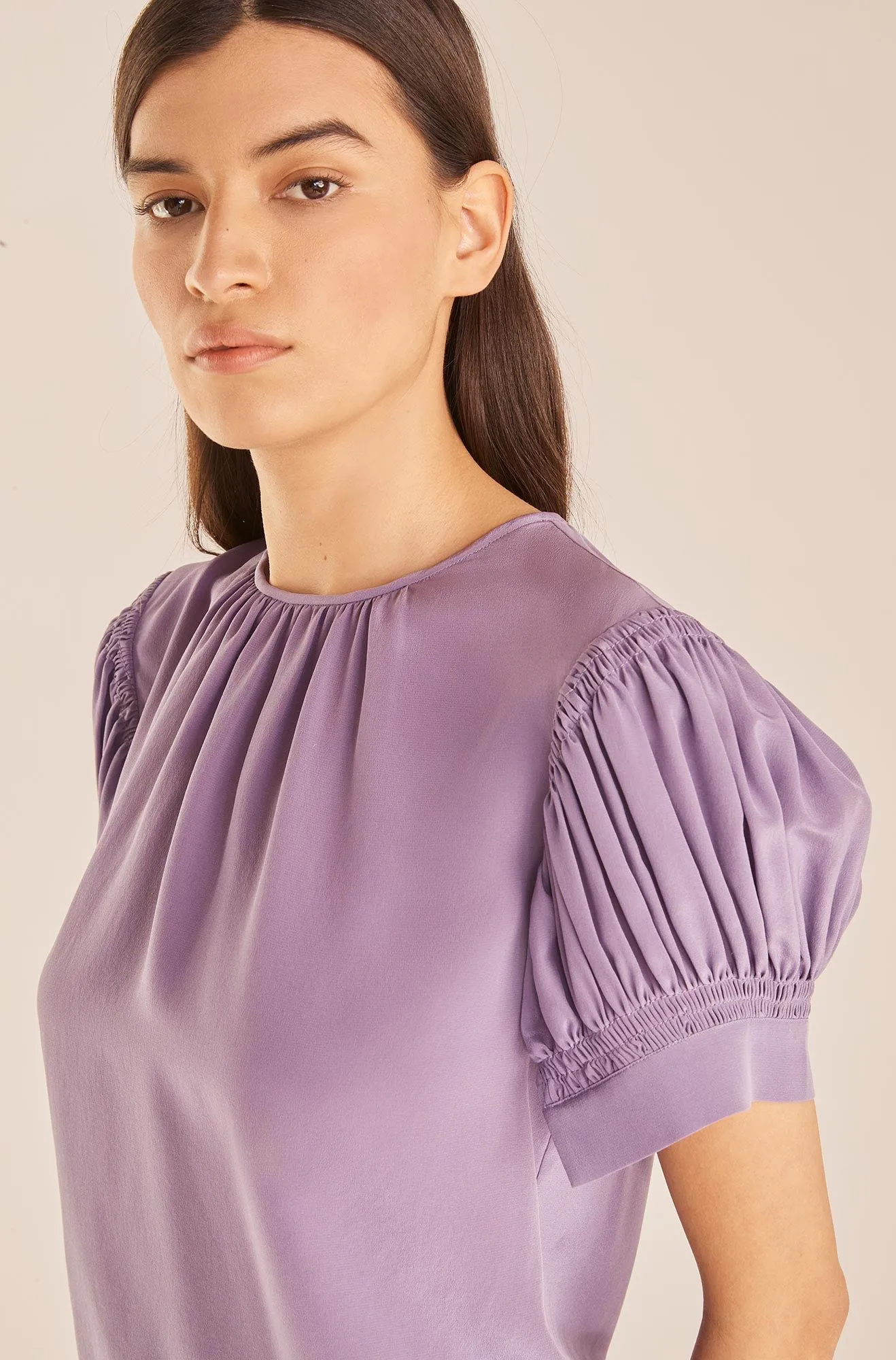 Short Sleeve Cdc Blouse sold by Rebecca Taylor product image thumbnail 4