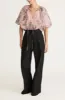 Emblem Fleur Bubble Print Top sold by Rebecca Taylor
