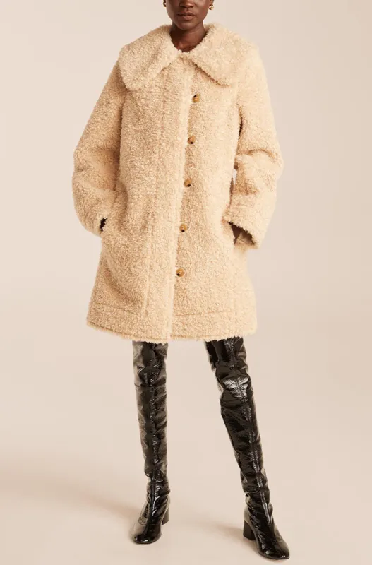 Mixed Media Coat sold by Rebecca Taylor