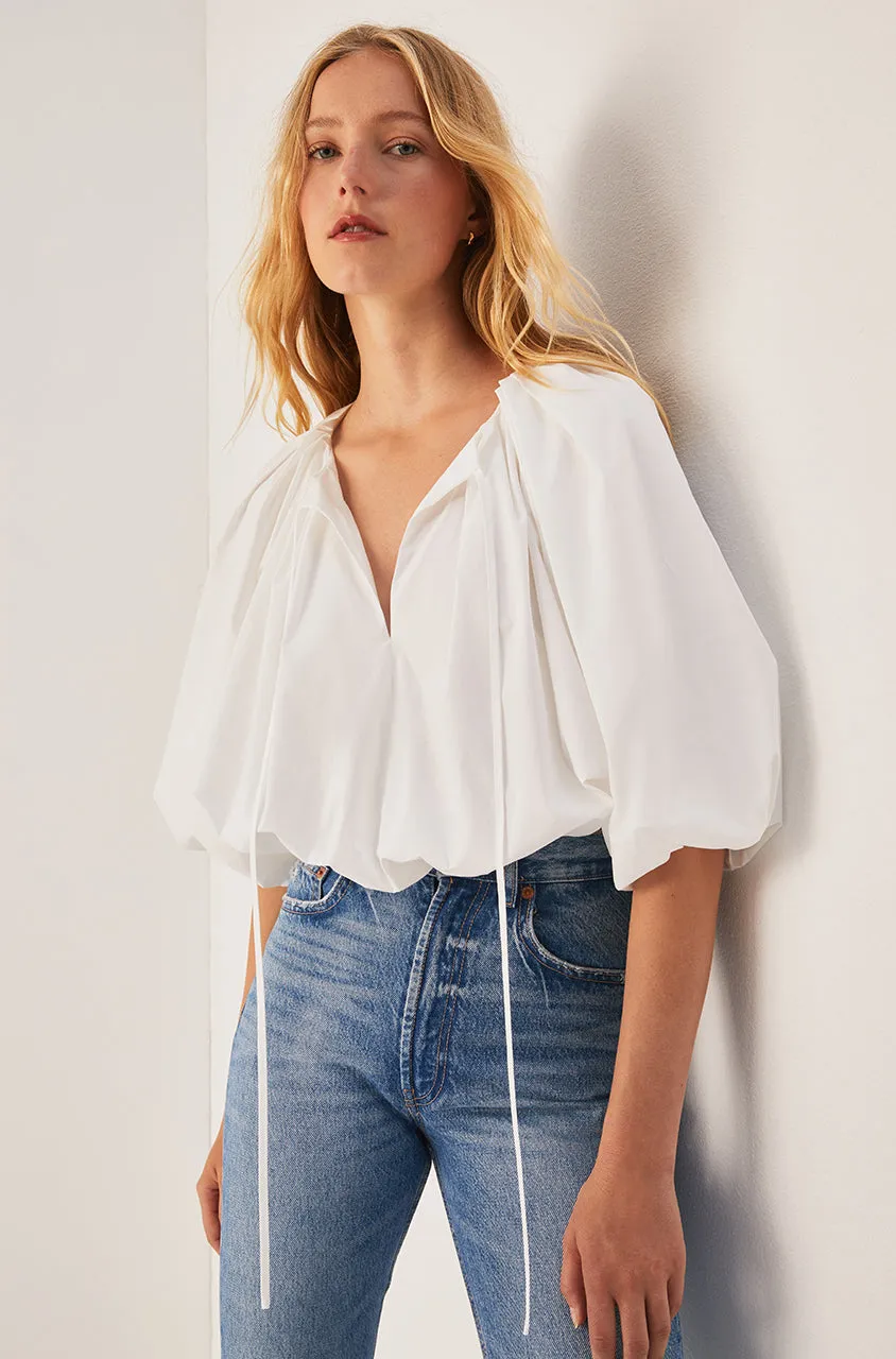 Cotton Bubble Top sold by Rebecca Taylor