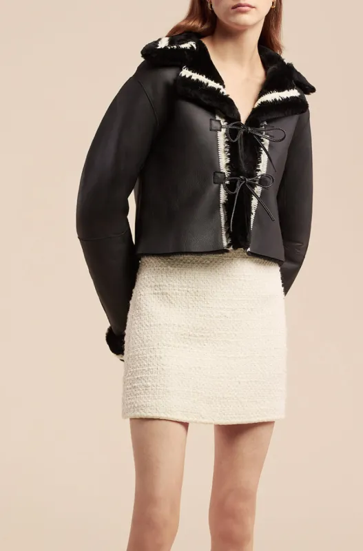 Reversible Shearling Jacket sold by Rebecca Taylor