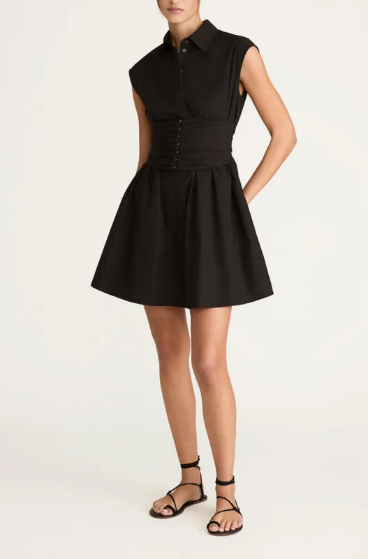 Corseted Mini Dress sold by Rebecca Taylor