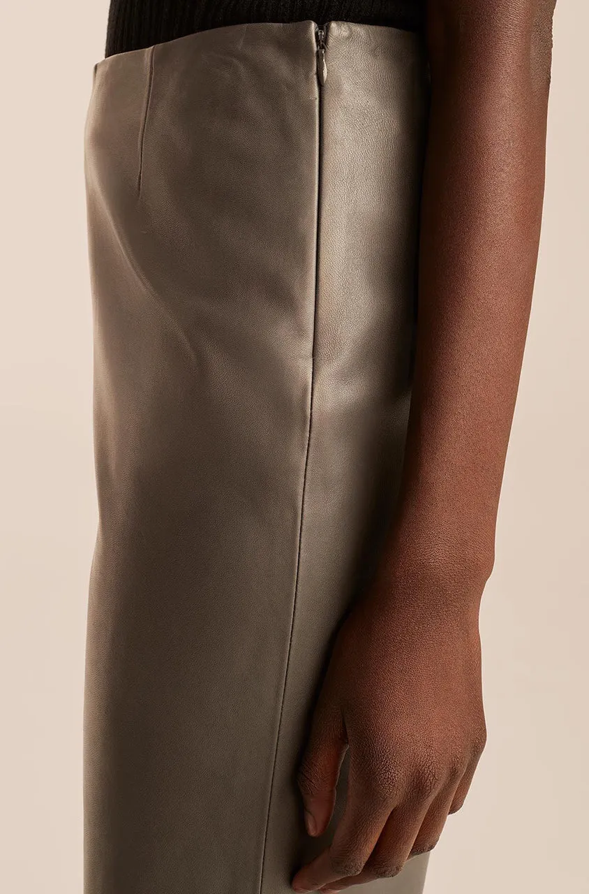 Leather Ankle Pant sold by Rebecca Taylor product image thumbnail 4