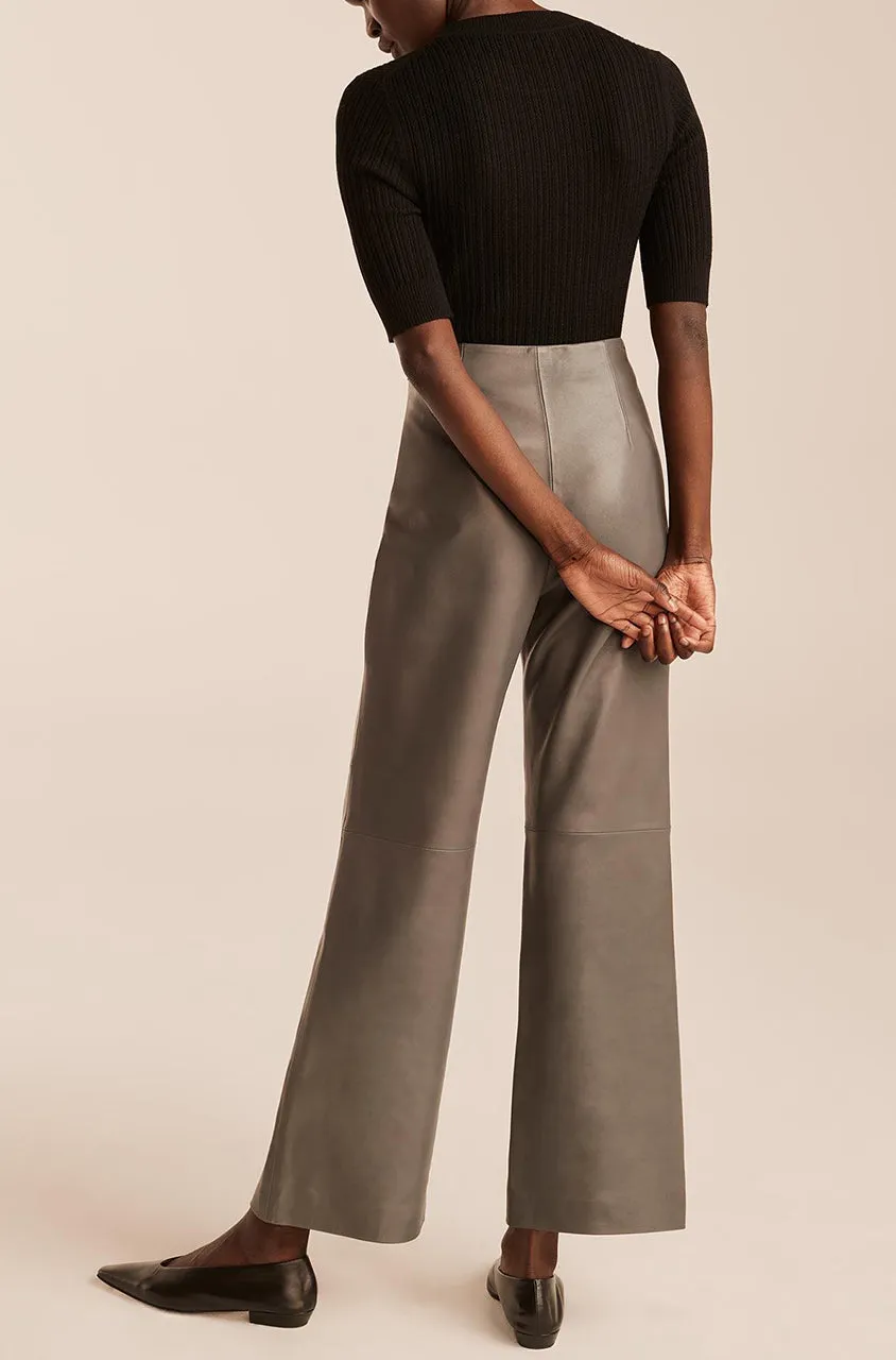 Leather Ankle Pant sold by Rebecca Taylor product image thumbnail 2