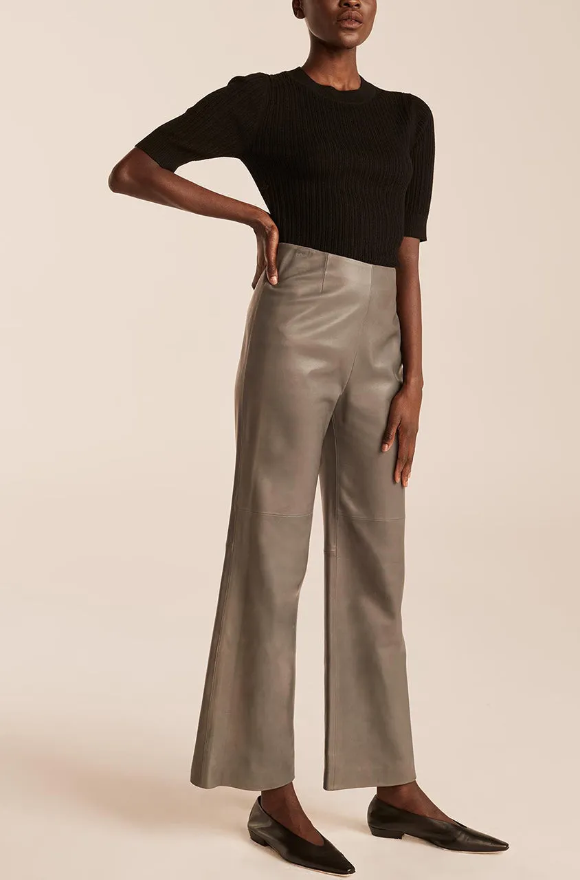 Leather Ankle Pant sold by Rebecca Taylor product image thumbnail 3