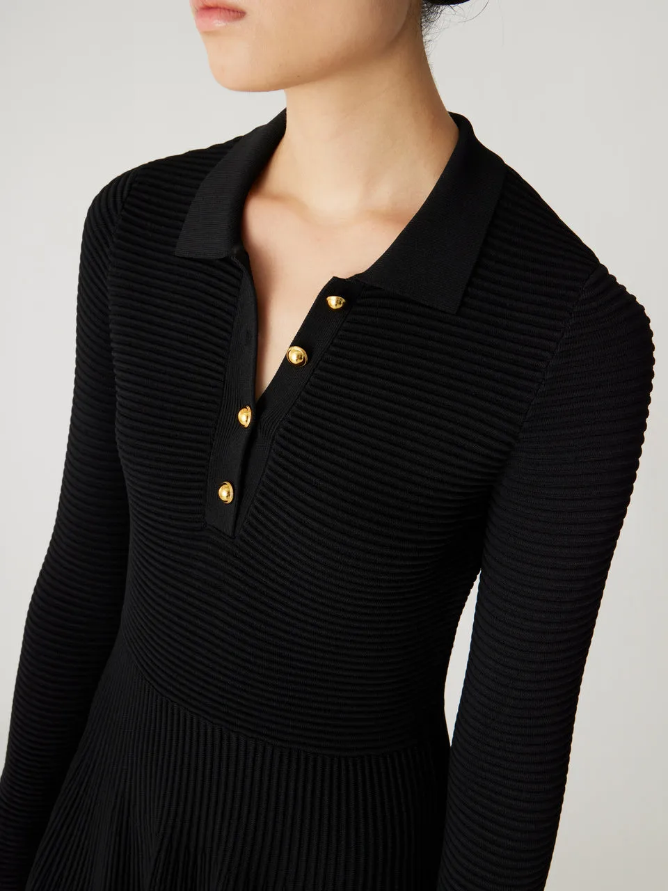 Ottoman Knit Ls Dress sold by Rebecca Taylor product image thumbnail 2