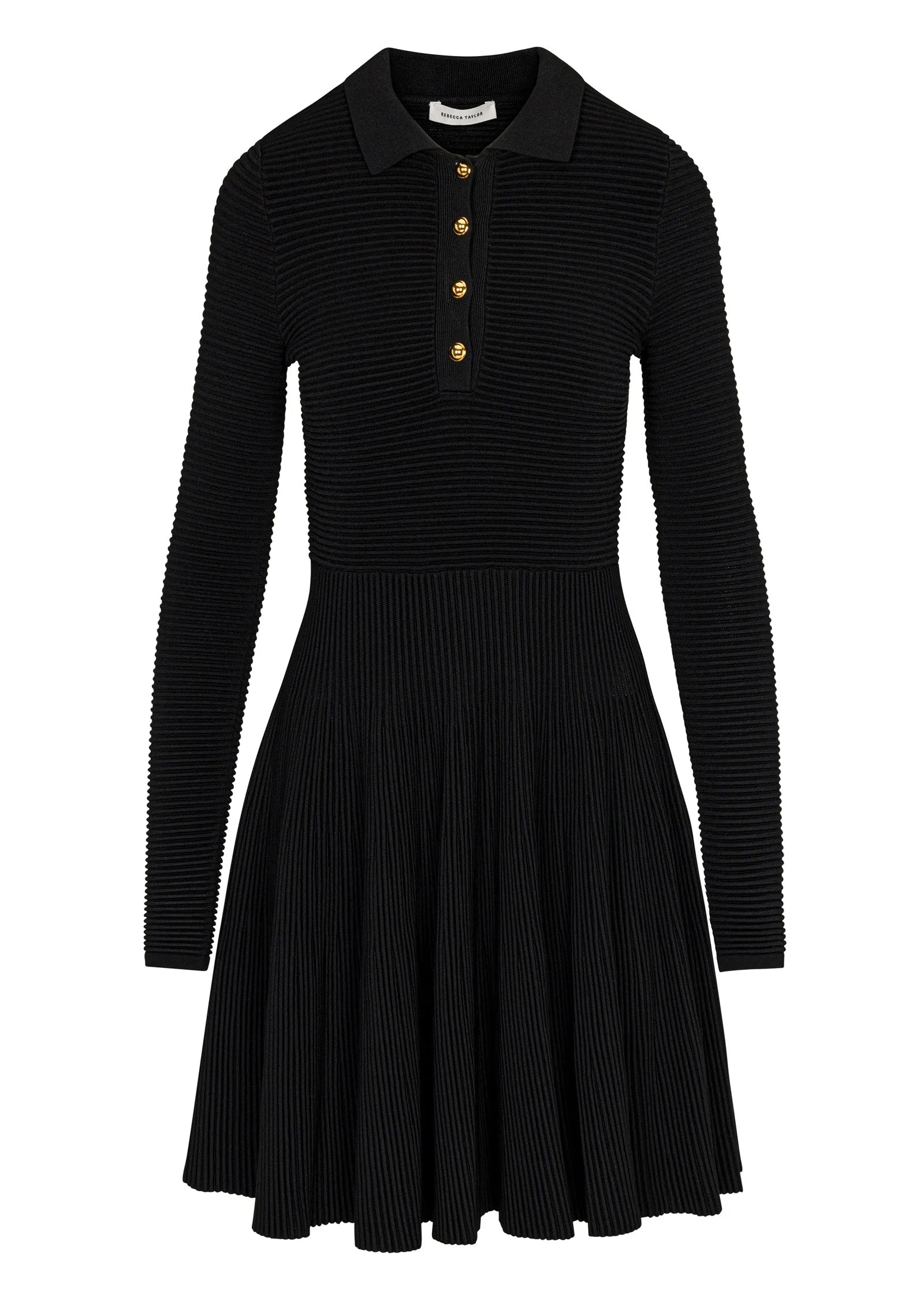Ottoman Knit Ls Dress sold by Rebecca Taylor product image thumbnail 5