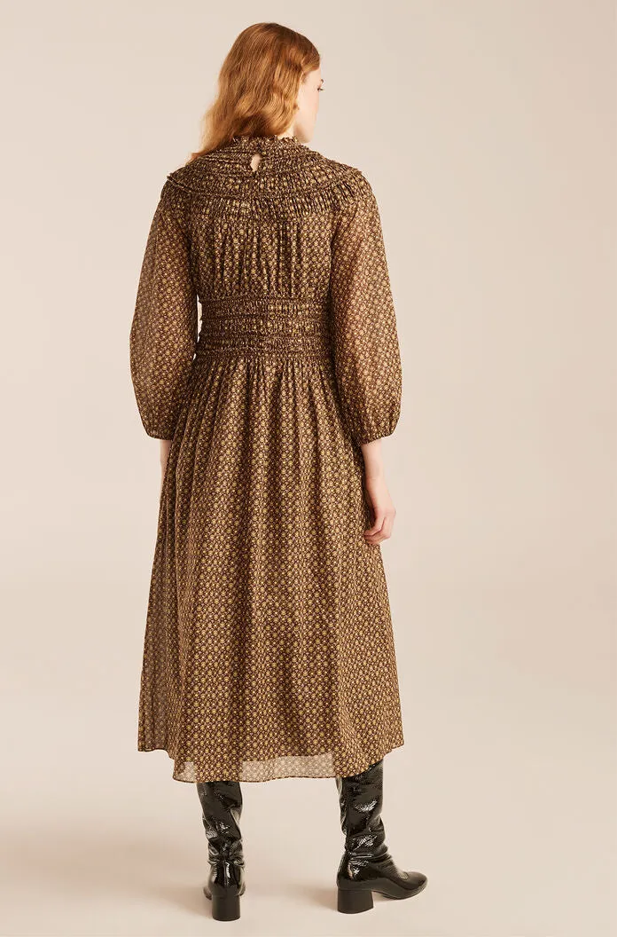 Ruched Neck Dress sold by Rebecca Taylor product image thumbnail 3