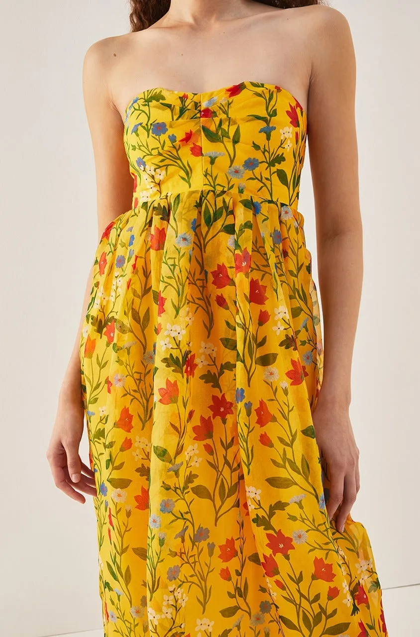 Botanica Fleur Sweetheart Organza Dress sold by Rebecca Taylor product image thumbnail 3
