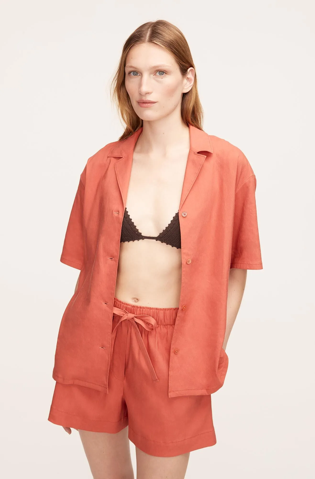 Linen Cabana Shirt sold by Rebecca Taylor