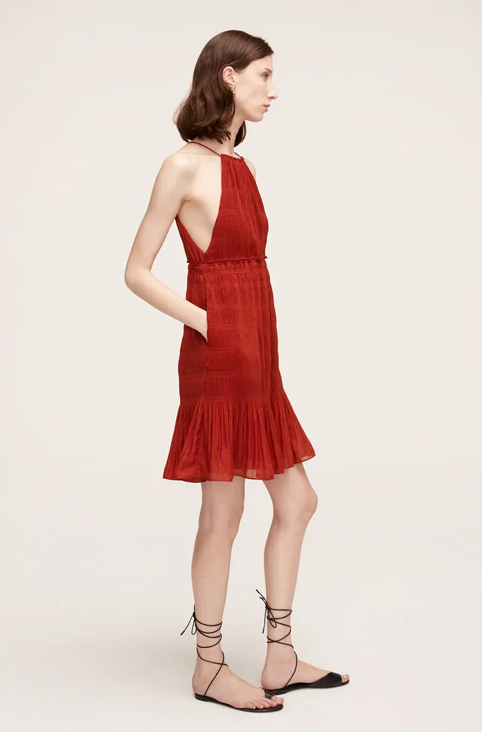 Pleated Voile Short Dress sold by Rebecca Taylor product image thumbnail 3
