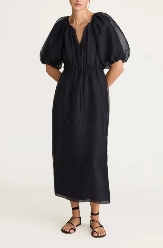 Iridescent Chiffon Bubble Pencil Dress sold by Rebecca Taylor