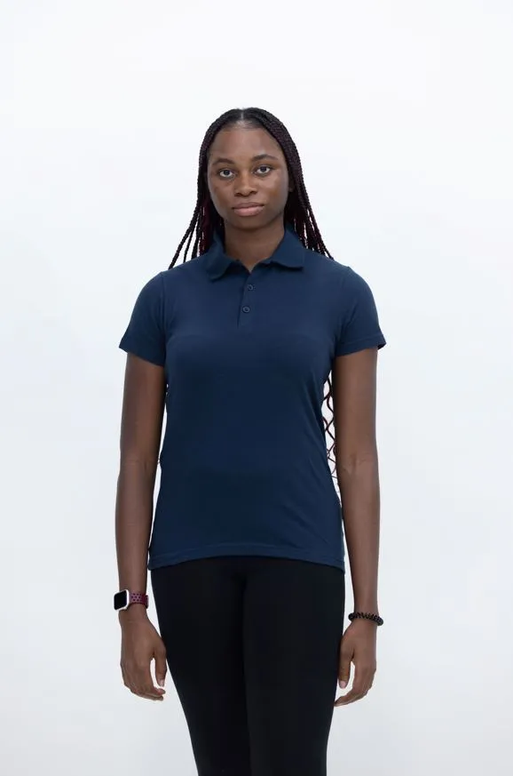 Ladies Polo Top sold by rebels product image thumbnail 2