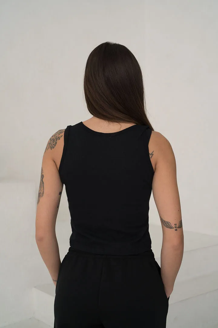 Crop Tank Top RA-45J sold by rebels product image thumbnail 4