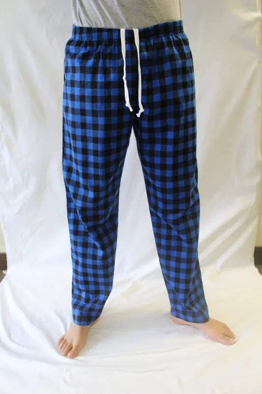 Unisex Buffalo Plaid PJ Open Bottom sold by rebels